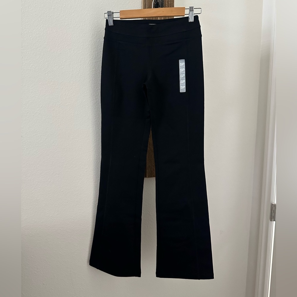 Forever 21 Black Flared athletic leggings pants